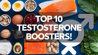 10 Foods to BOOST Your Testosterone Levels in 30 Days [upl. by Boor]