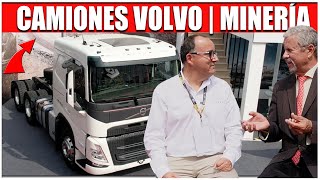 7 de 10 Camiones son VOLVO en la minería  Expomina 2024 [upl. by Yroffej]