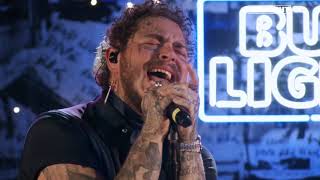 Post Malone Bud Light Dive Bar Tour 2019 Live [upl. by Anikram416]