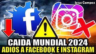 Instagram y Facebook SUFREN fuerte CAÍDA a nivel MUNDIAL HOY 5 DE MARZO que paso por que no abre [upl. by Augustin]