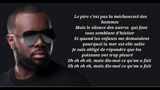 Maître Gims Le Pire  Lyrics [upl. by Fadden365]