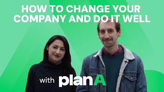 How to Change Your Company and Do it Well  Plan A x StartupTV [upl. by Dnalevets]