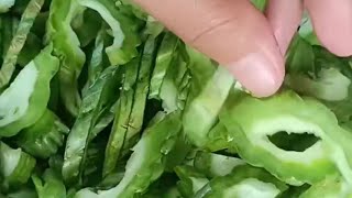 🔴LIVE0051 l Lets Enjoy Slicing Bitter Gourd satisfying cutting asmr viralvideo trending food [upl. by Aynna]