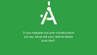 AsBuilt Pre Construction Survey [upl. by Kamin845]