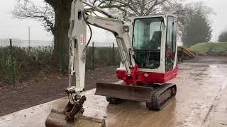 2010 Takeuchi TB228 28 Tonne Excavator [upl. by Reece259]