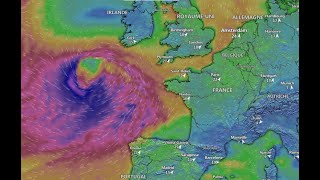 Vers une Tempête Historique en France  Prévisions pour le Jeudi 2 Novembre 2023 [upl. by Esserac]