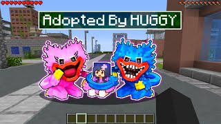 I FOUND APHMAU Adopted By HUGGY WUGGY In Minecraft [upl. by Swigart606]