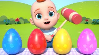 Surprise Eggs Kids Songs  Leo Nursery Rhymes amp Baby Songs [upl. by Nylrem423]