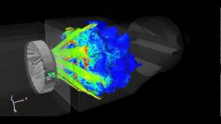 Calcul de la combustion dans un foyer de moteur aéronautique [upl. by Immak771]