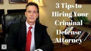 How To Choose a Criminal Defense Attorney  3 Factors to Consider [upl. by Hendel]