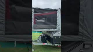 Campsmart Waterproof Bed Flys for Camper Trailers in Use [upl. by Dranoc]