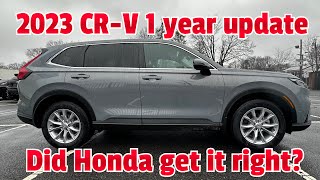 2023 Honda CRV 15t 1 year update [upl. by Prowel]