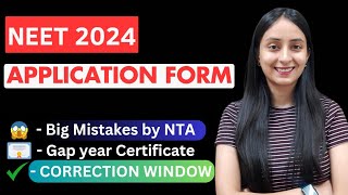 All Doubts Cleared about NEET 2024 Registration  CORRECTION WINDOW neet neet2024 update [upl. by Verine664]