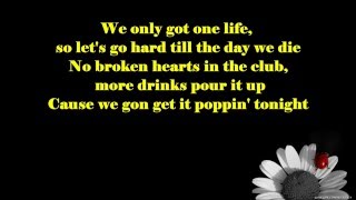 Bebe Rexha ft Nicki Minaj  No Broken Hearts Lyrics HD [upl. by Cochrane]