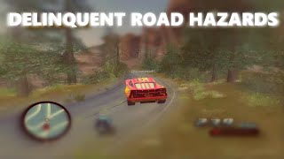 CARS  DELINQUENT ROAD HAZARDS 3RD 🎮 PS2 HD GAMEPLAY [upl. by Frohne]