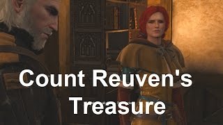 Find a Way out of the Witch Hunters Outpost  Count Reuvens Trasure  The Witcher 3 Wild Hunt [upl. by Loring]