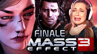 WEEPING AT THIS ENDING  Mass Effect 3 End Reaction  Blind First Playthrough Part 27 [upl. by Saxet]