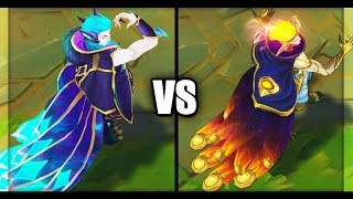 Legendary Star Guardian Rakan vs Cosmic Dawn Rakan Skins Comparison League of Legends [upl. by Lanita]