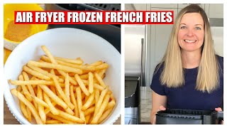 HOW TO MAKE FROZEN FRENCH FRIES IN THE AIR FRYER  AIR FRYER FRENCH FRIES [upl. by Sly]