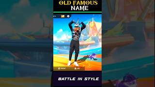 top 3 old free fire stylish Id name  shorts [upl. by Annis949]