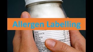 Allergen Labeling [upl. by Adnohsak]