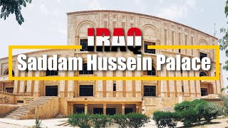 Saddam Hussein Palace IRAQ  TRAVELcandies On Tour [upl. by Yorick]