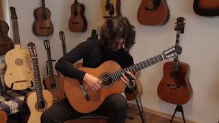 Siegfried Eichhorn German classical guitar  style of Richard Jacob WeissgerberFrancisco Simplicio [upl. by Atinele]