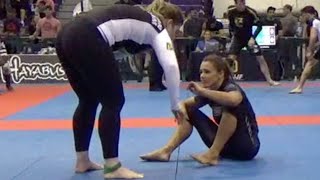 Michelle Nicolini VS Alison Tremblay  Pan NoGi Championship 2017 [upl. by Iat]