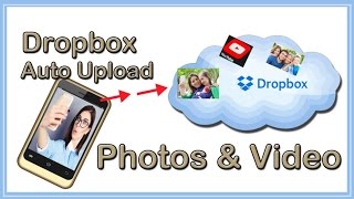 Dropbox Tutorial  Auto Upload Video amp Photos to Dropbox [upl. by Willie]