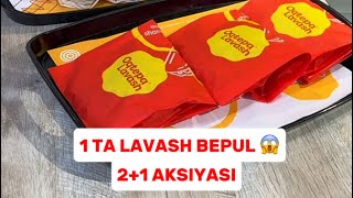 😱 1 TA LAVASH VA SHAURMA BEPUL  Promo ZZDTJ3 [upl. by Einafets629]