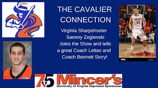 Former UVA Basketball Shooting Sensation Sammy Zeglinski jumps on the Show [upl. by Fernald624]