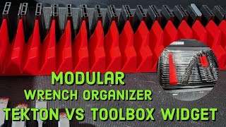 New Tekton Wrench Organizer Vs ToolBox Widget [upl. by Ayotahc]