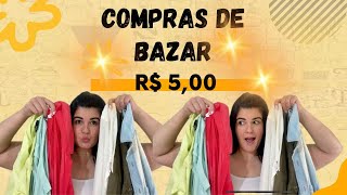 COMPRAS DE BAZAR 🛍️ PARTE 1 compras de R 500 😎 [upl. by Eerdna]