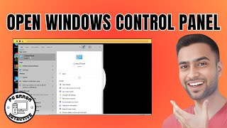 How to Open Windows Control Panel [upl. by Leinnad]