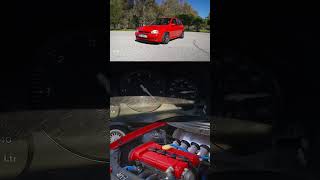 Opel Corsa B GSi C20XE Swap  100200 Kmh Acceleration  Naturally Aspirated [upl. by Siradal914]