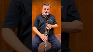 Miluccio Rhapsodie excerpt Corrado Giuffredi bass clarinet [upl. by Hakon]