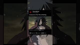 Compare to That This Is Nothing  Hashirama AMV  reels shorts anime otaku naruto [upl. by Nnaik881]