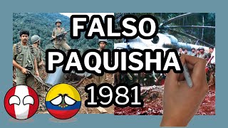 EL CONFLICTO DEL FALSO PAQUISHA 1981  ECUDAR Y PERÚ RESUMEN [upl. by Ynej]