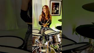 Kickstart my heart motleycrue mötleycrüe drummer drumcover femaledrummer drummergirl [upl. by Ocihc684]