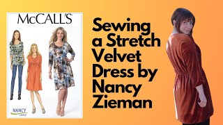 Sewing McCalls 7353 Nancy Zieman Dress [upl. by Caleb229]