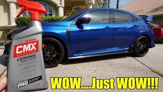 Mothers CMX Ceramic Spray Review 2019 Honda Civic Type R [upl. by December]