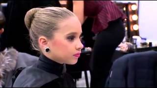 Dance Moms  Abby Yells At Mackenzie Because Her Headpiece Fell Out [upl. by Arayt]