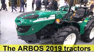 The ARBOS 2019 tractors  Show Room Italy [upl. by Heigho141]