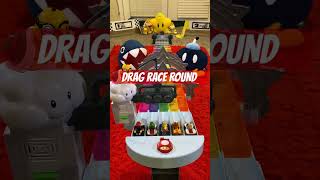 Drag Race Round  Mario Kart Rainbow Road Hot Wheels mariokart hotwheels [upl. by Nomelif]