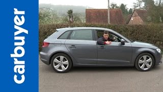 Audi A3 Sportback hatchback review  Carbuyer [upl. by Daitzman]