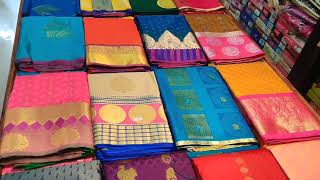 Wedding Sarees  Buy 1 Get 3 Free  Kanchipuram Silk Sarees  sree sai silks [upl. by Ybot]