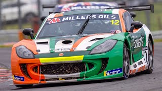 Millers Oils Ginetta GT4 SuperCup Championship BTCC Oulton Park 2021 [upl. by Ahsata]