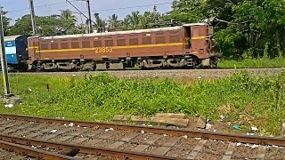 JHS WAG5 Bharat Darshan Tourist Train visits Kerala [upl. by Burrton]