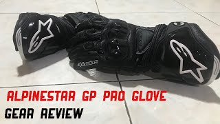 Alpinestar GP Pro Glove  Gear Review  Alqaholic Rider [upl. by Cassella]