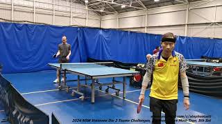 2024 NSW Veterans Div 2 Teams Challenges Stephen Tai vs Minh Tran 5th Set [upl. by Cirri]